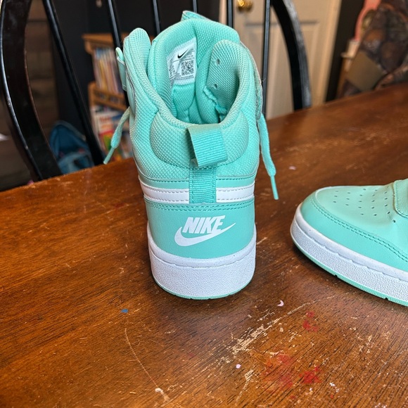 Nike Kids High-Top Sneakers - Mint Green - Picture 4 of 6